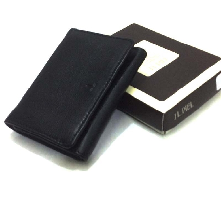 Monedero Billetero con tarjetero en Piel JL Classic