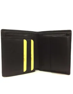 Billetera grande de Piel JL Classic en color Negro 2