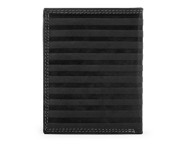Cartera para chico Wildzone streak piel Negra