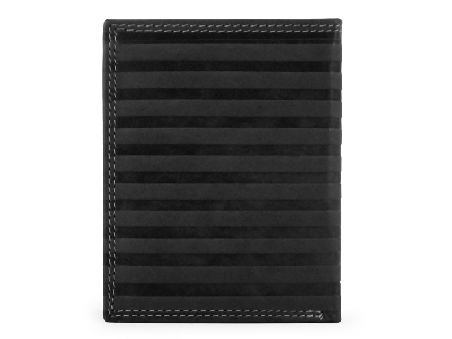 Cartera para chico Wildzone streak piel Negra