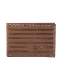 Mini Americana para chico Wildzone streak piel Marron