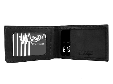 Mini Americana para chico Wildzone streak piel Negra