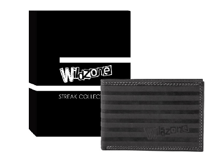 Mini Americana para chico Wildzone streak piel Negra