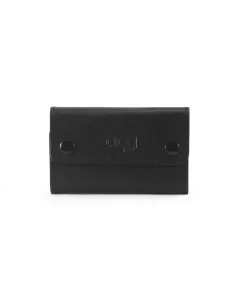 Llavero de Piel ACQ con 6 llaves color Negro