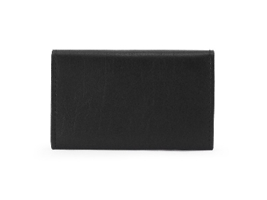 Llavero de Piel ACQ con 6 llaves color Negro