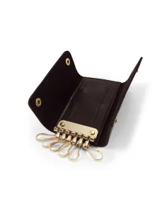 Llavero de Piel ACQ con 6 llaves color Marron