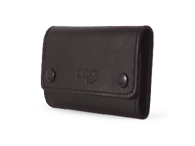 Llavero de Piel ACQ con 8 llaves color Marron