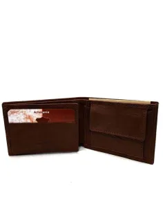 Mini Americana con monedero de Piel Caballo en Marron 2