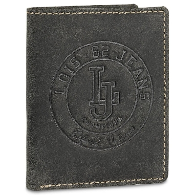 Cartera de Hombre Lois Brock en Piel Negra