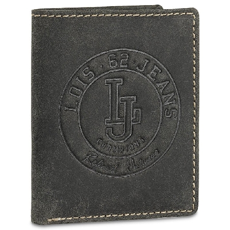 Cartera de Hombre Lois Brock en Piel Negra