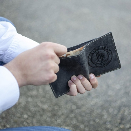 Cartera de Hombre Lois Brock en Piel Negra