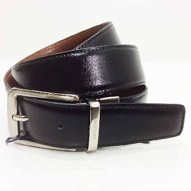 Cinturon para hombre de bellido Reversible Negro-Cuero