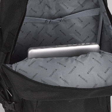 Mochila de Viaje Válida para Cabina Gabol eco Week Negra