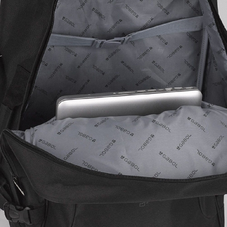 Mochila de Viaje Válida para Cabina Gabol eco Week Negra