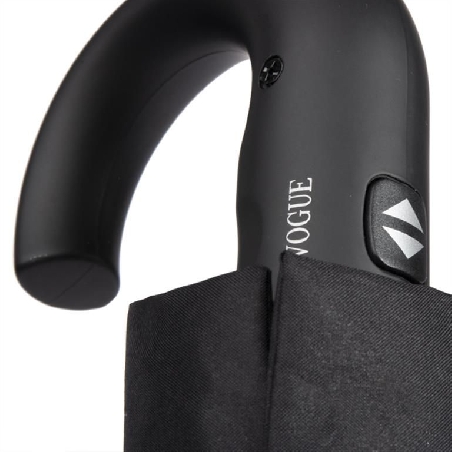 Paraguas puño curvado Vogue Basic Negro