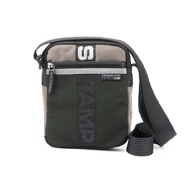 Bolso para hombre Stamp Orion en color Taupe