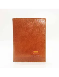 Billetera España en Vaqueta Ubrique Marisma Cuero