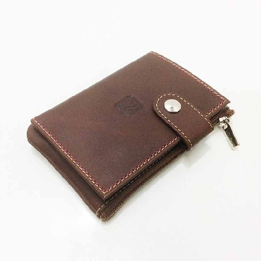 Monedero Tarjetero de Titto Bluni Casual color Brandy