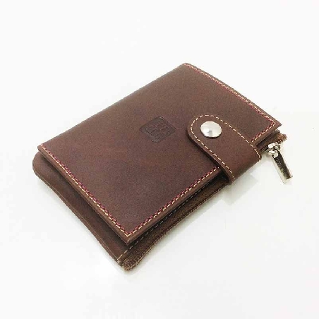 Monedero Tarjetero de Titto Bluni Casual color Brandy
