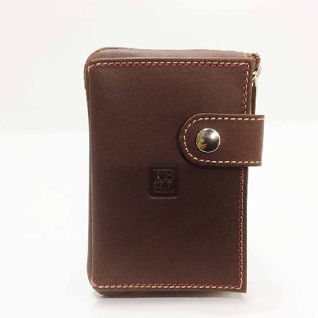 Monedero Tarjetero de Titto Bluni Casual color Brandy