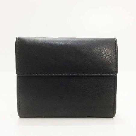 Mini Billetero para Mujer de Piel Alejandria en Negro