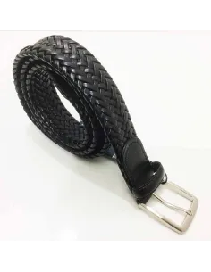 Cinturon trenzado Piel hombre Miguel Bellido