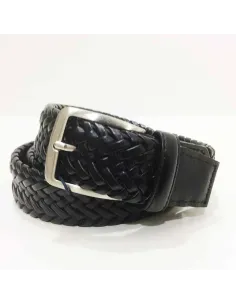 Cinturon trenzado Piel hombre Miguel Bellido 2