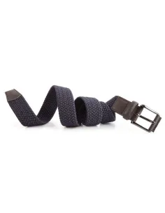 Cinturon Trenzado para Hombre en Azul Marino Dalvi 2