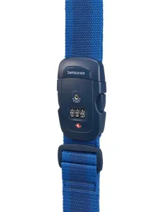 correa para equipaje de viaje Samsonite TSA Azul