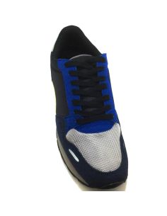 Zapatilla deportiva hombre en color Negro con Azul