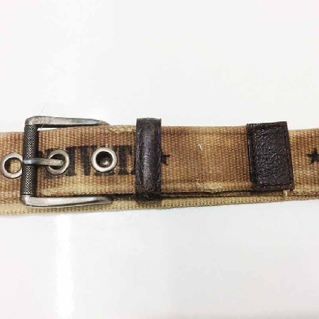 Cinturon de lona hombre Privata envejecido