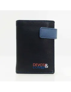Cartera hombre piel con monedero Devota y Lomba