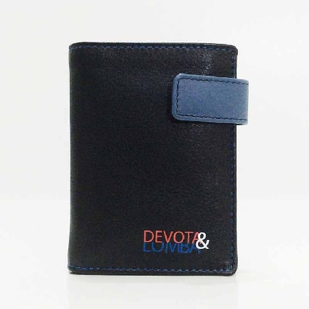 Cartera hombre piel con monedero Devota y Lomba