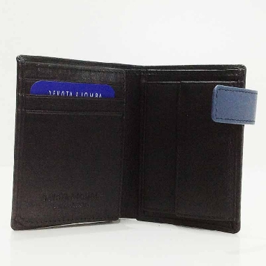 Cartera hombre piel con monedero Devota y Lomba