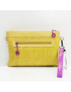 Bolso cartera de caminatta Papagayo en color Mostaza 2
