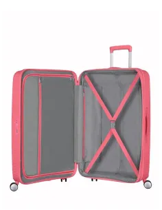 Maleta American Tourister soundbox Rosa grande 2