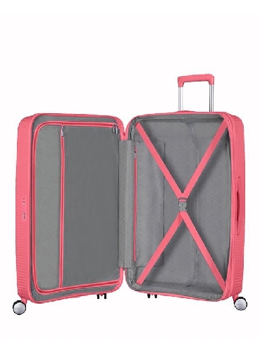 Maleta American Tourister soundbox Rosa grande