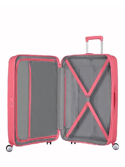 Maleta American Tourister soundbox Rosa grande
