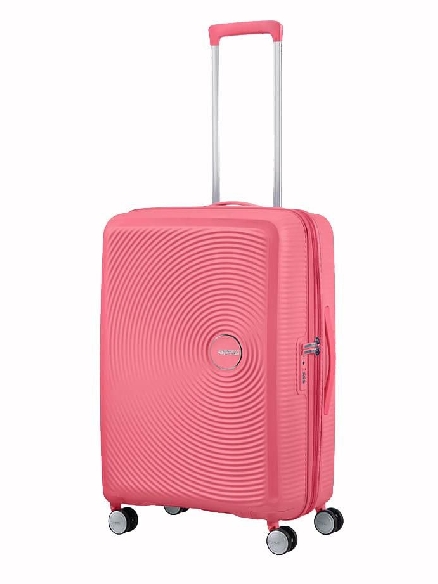 Maleta American Tourister soundbox Rosa Mediana
