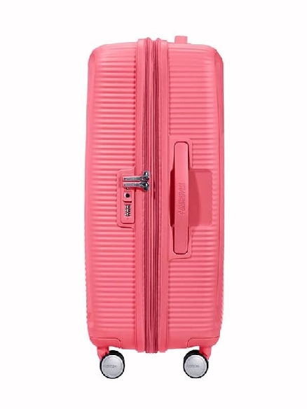 Maleta American Tourister soundbox Rosa Mediana