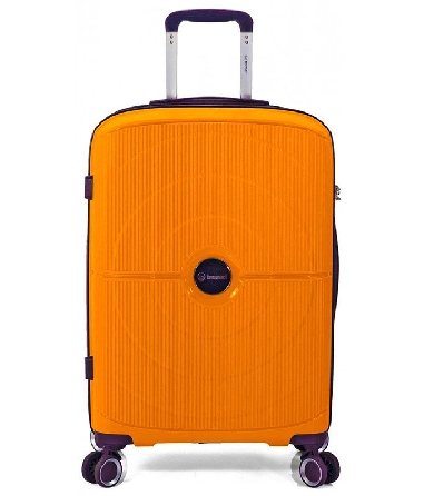 Maleta barata Grande Benzi expandible Naranja PP