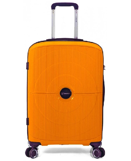 Maleta barata Mediana Benzi expandible Naranja PP