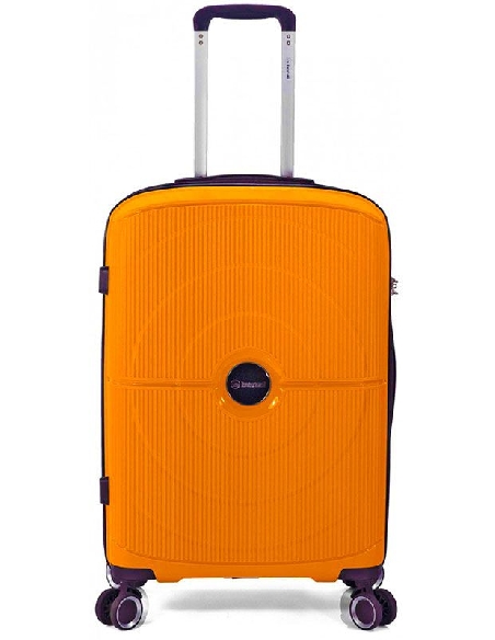 Maleta barata de cabina Benzi expandible Naranja PP