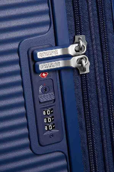 Set de maletas American Tourister Soundbox Azul Marino