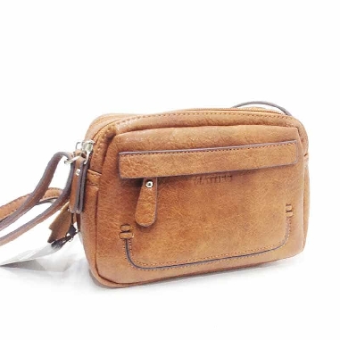 Mini Bolso Cuero de Matties Esmeralda