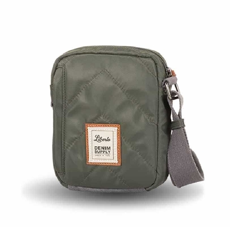 Bolso hombre de Liberto en Nylon Kaki