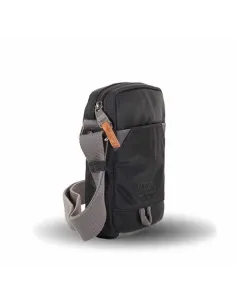 Bolso hombre de Liberto en Nylon Negro 2