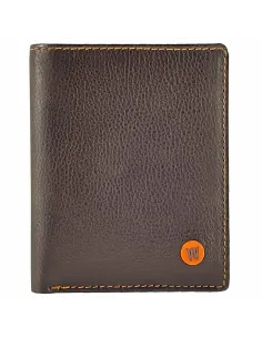 Billetera para chico Wildzone Sunset piel Marron