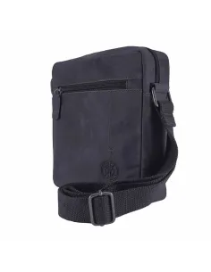 Bandolera hombre Piel artesanal Nature Wildzone Negro