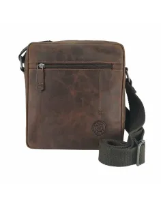 Bandolera hombre Piel artesanal Nature Wildzone Cuero
